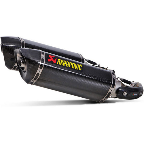 ＦＺ１Akrapovič カーボンファイバー マフラー Akrapovic Kawasaki ZX-14 08-11 Carbon Slip On Exhaust - Sportbike