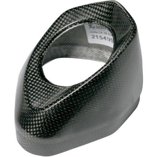 Akrapovic Carbon Replacement End Cap - V-EC210 - Sportbike Track Gear