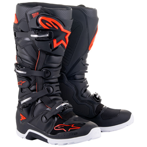 orange -オレンジ-日本版B2ポスター Alpinestars Tech 7 Boots - Sportbike Track Gear