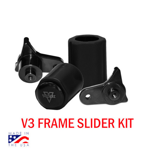 Vortex V3 Frame Sliders (No Fairing Mods) Suzuki GSX-R750 11-26