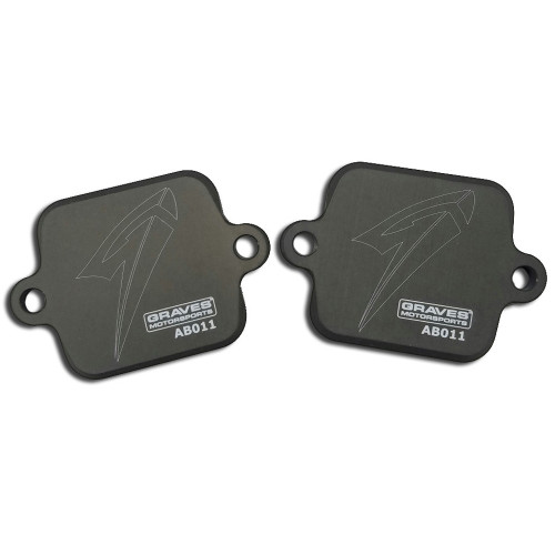 Graves Motorsports Yamaha FZ1 06-12 Smog Block Off Plates