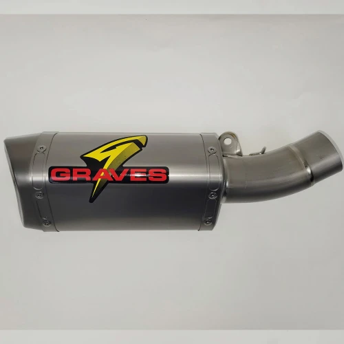 Graves Motorsports Kawasaki ZX-6R / 636 13-18 LINK Slip-On Exhaust