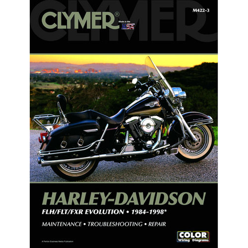 Clymer Harley-Davidson FLS/FXS Evolution 84-99 Service