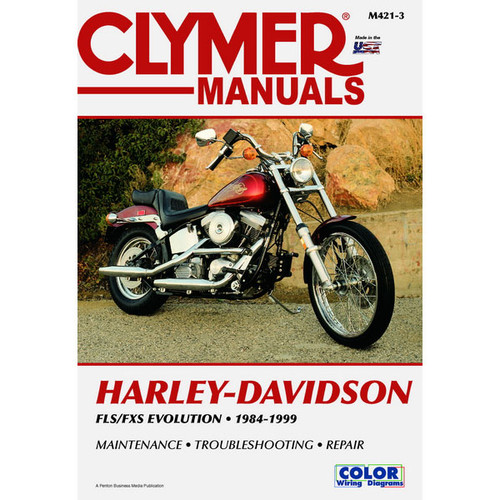 Clymer Harley-Davidson FLH/FLT/FXR Evolution 84-98 Service Manual