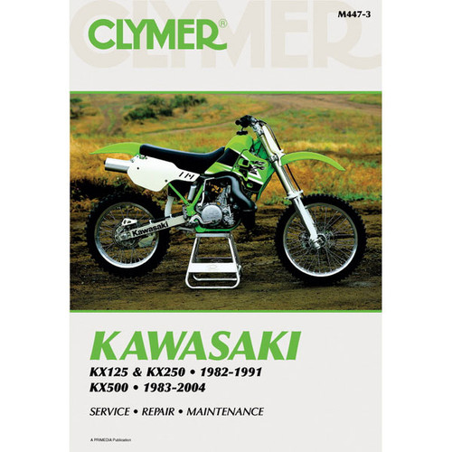 Clymer Kawasaki KX80 91-00 Service Manual - Sportbike Track Gear