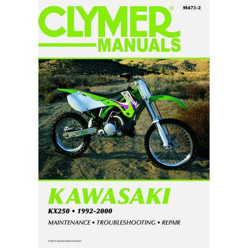 Clymer Kawasaki KX125 & KX250 82-91 Service Manual - Sportbike