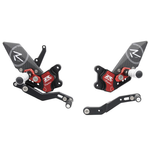 Lightech R Version Rearsets Suzuki GSX-R600 11-26