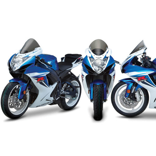 Zero Gravity Suzuki GSX-R600 11-26 Corsa Windscreen