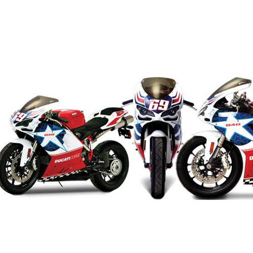 まりか Zero Gravity Ducati 848 08-12 Double Bubble Windscreen