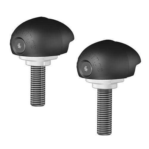 GB Racing Yamaha YZF-R1 15-26 Bullet Race Frame Sliders Black