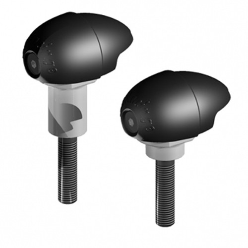 GB Racing Yamaha YZF-R1 15-26 Bullet Street Frame Sliders Black