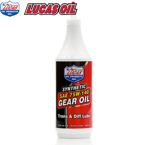 Lucas 85W140 Gear Oil Quart - Sportbike Track Gear