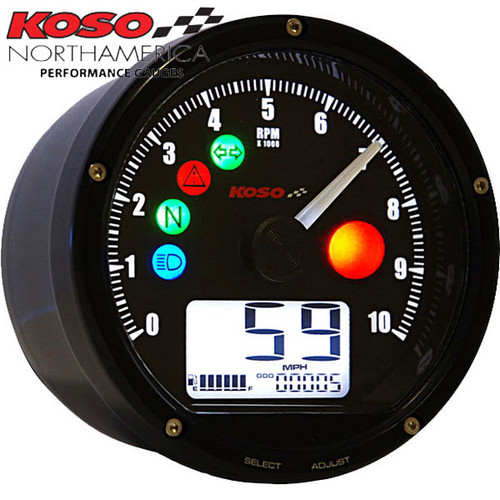 jc61⭐︎グロム⭐︎KOSO DB-03R デジタルゲージコンボキット Koso DB-03R Mini Digital Speedometer Gauge Cluster Kit Honda