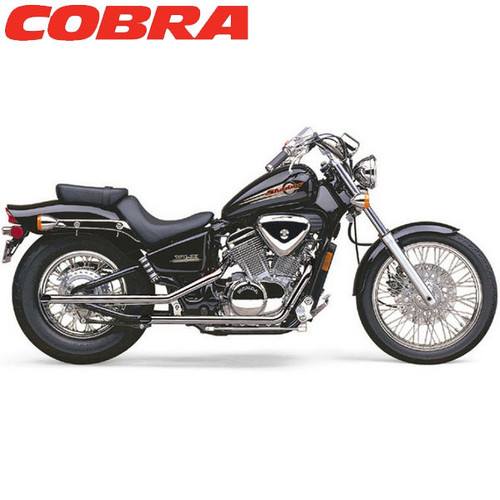 Cobra Honda VLX600 88-07 Street Rod Slashdown Full Exhaust