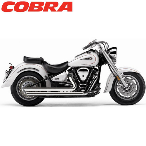 Cobra Yamaha 1700 Road Star 08-14 Speedster Slashdown Full Exhaust