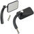 Biltwell Harley Davidson Rectangle Mirrors (Pair) Black