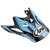 Arai VX-Pro4 Replacement Visor Dazzle Blue Arai VX-Pro4 Replacement Visor Dazzle Blue