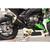 Hindle Evo Megaphone Black Ceramic Exhaust Kawasaki Z125 Pro 17-26