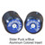 Woodcraft Slider Puck w/Blue Aluminum Colored Insert