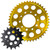 Driven 520 Chain and Sprocket Kit BMW S1000RR 13-18 HP Forged Wheels Gold Aluminum Rear Sprocket