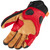 Icon Hypersport Short Gloves Red