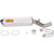 FMF Honda CRF450R 2002 Powercore 4 Slip-On Muffler Image 1