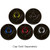 Driven HALO Fuel Cap Base Kawasaki H2/H2R/SE 15-19 Driven HALO Fuel Cap Base Kawasaki H2/H2R/SE 15-19