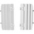 Acerbis Gas Gas MC 125 2021 Radiator Louvers - GasGas White Image 1