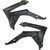 Acerbis Honda CRF250R 2014-2017 Radiator Shrouds - Black - CRF Image 2