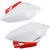 Acerbis Honda CRF450R 2007-2008 Side Panels - OE White/Red - CRF450R Image 1
