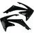 Acerbis Honda CRF450R 2009-2012 Radiator Shrouds - Black - CRF Image 1