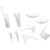 Acerbis Honda CRF450R 2013-2016 Full Replacement Body Kit - White - CRF450R Front / Left / Rear / Right Image 2