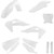Acerbis Husqvarna TX 300i 2020-2021 Full Replacement Body Kit - OE White - Husqvarna Left / Right / Front / Rear Image 2