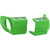 Acerbis Kawasaki KX 450 2019 Shoe Protectors for Inverted Forks - Green Image 1