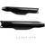 Acerbis Kawasaki KX 450 F 2009-2015 Lower Fork Covers - Black Image 1