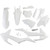 Acerbis KTM 150 SX 2016-2018 Full Replacement Body Kit - White - KTM Front / Right / Left / Rear Image 1