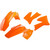 Acerbis KTM 200 EXC 2005 Standard Replacement Body Kit - Orange - KTM Left / Rear / Front / Right Image 1