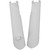 Acerbis KTM 250 EXC-F Six Days 2008-2015 Lower Fork Covers for Inverted Forks - White Image 2