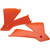 Acerbis KTM 250 SX 2001-2004 Radiator Shrouds - Orange - KTM