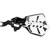 Acerbis KTM 250 SX 2001-2004 Handguards - K-Future - Black/White Image 2