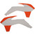 Acerbis KTM 250 SX-F 2013-2015 Radiator Shrouds - '16 Orange/White - KTM Image 2