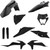 Acerbis KTM 250 XC-W TPI 2020-2021 Full Replacement Body Kit - Black - KTM Front / Right / Rear / Left Image 1