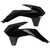 Acerbis KTM 350 EXC-F 2014-2016 Radiator Shrouds - Black - KTM Image 1