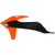 Acerbis KTM 350 SX-F 2019-2021 Radiator Shrouds - OEM Orange 2016/Black - KTM Image 4