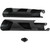 Acerbis KTM 660 LC4 EXC 2008-2011 Lower Fork Covers for Inverted Forks - Black Image 2