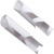 Acerbis KTM 660 LC4 EXC 2008-2011 Lower Fork Covers for Inverted Forks - White Image 1