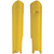 Acerbis KTM 660 LC4 EXC 2008-2011 Lower Fork Covers for Inverted Forks - Yellow Image 1
