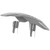Acerbis MTB Front Fender - Gray Image 1