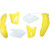 Acerbis Suzuki RM 250 2003-2008 Standard Replacement Body Kit - OE Yellow/White - RM Image 1