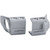 Acerbis Suzuki RM-Z 250 2009-2022 Fork Shoe Protector - Silver Image 1